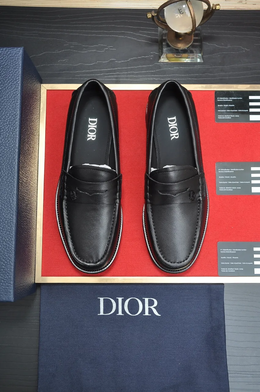Men's shoes 💰620💶[Dior] (water-dyed cowhide lining) Dior original 1:1 high-quality factory, imported original materials, imported raw cowhide, water-dyed cowhide lining, original TPU outsole, code number: 38-44 (45 customized)